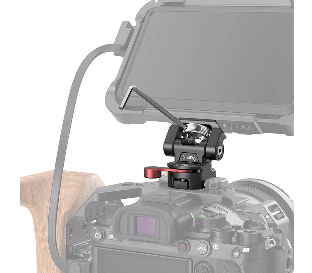 Держатель монитора SmallRig 2906, наклонно-поворотный, планка НАТО, до 1.5 кг