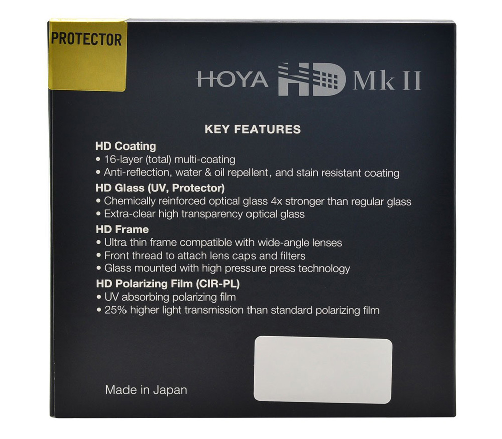 Светофильтр Hoya Protector HD Mk II 55mm