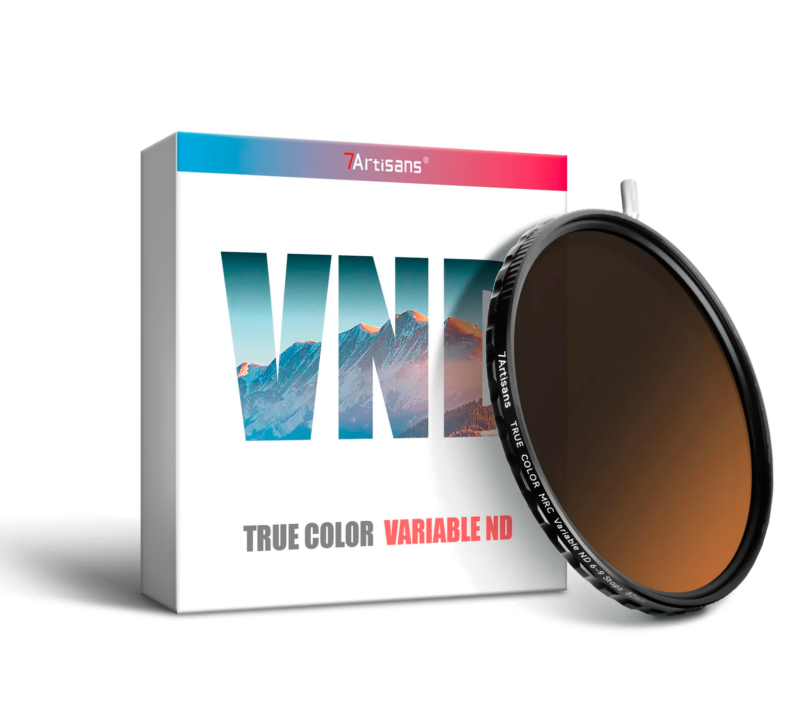 Светофильтр 7Artisans True Color VND 6-9 ступеней 77 mm