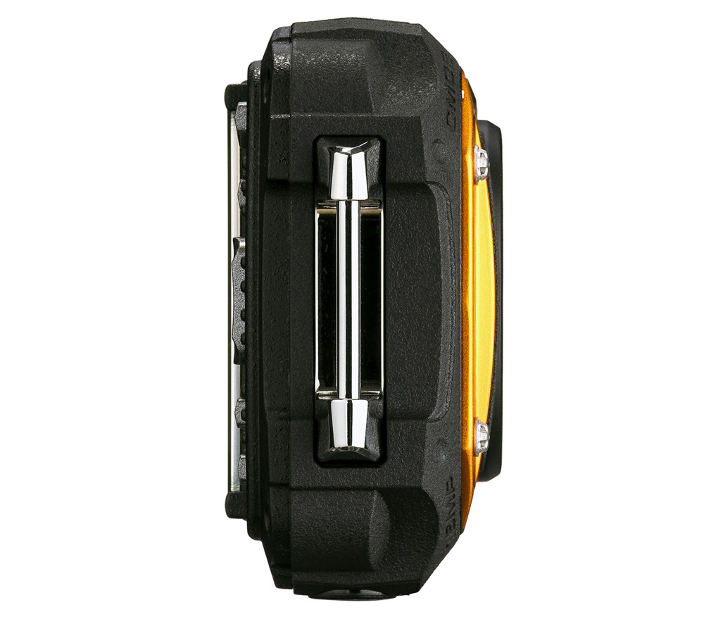 Компактный фотоаппарат Ricoh WG-80 оранжевый с черным