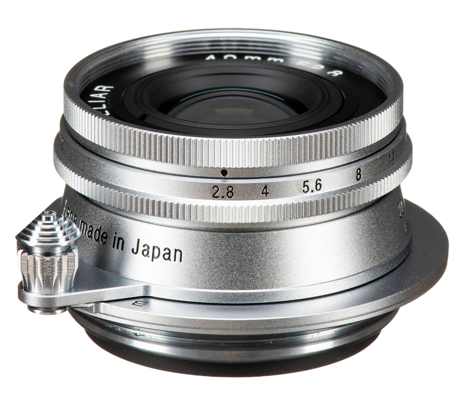 Объектив Voigtlander Heliar 40mm f/2.8 Aspherical M39/L39, серебристый