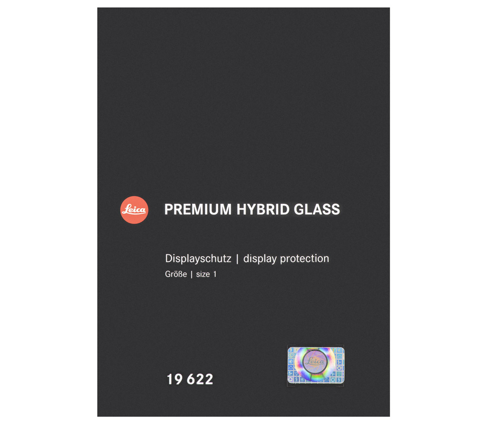 Защитная пленка Leica Premium Hybrid Glass для CL, C-Lux, V-Lux 5, D-Lux 7 / 8