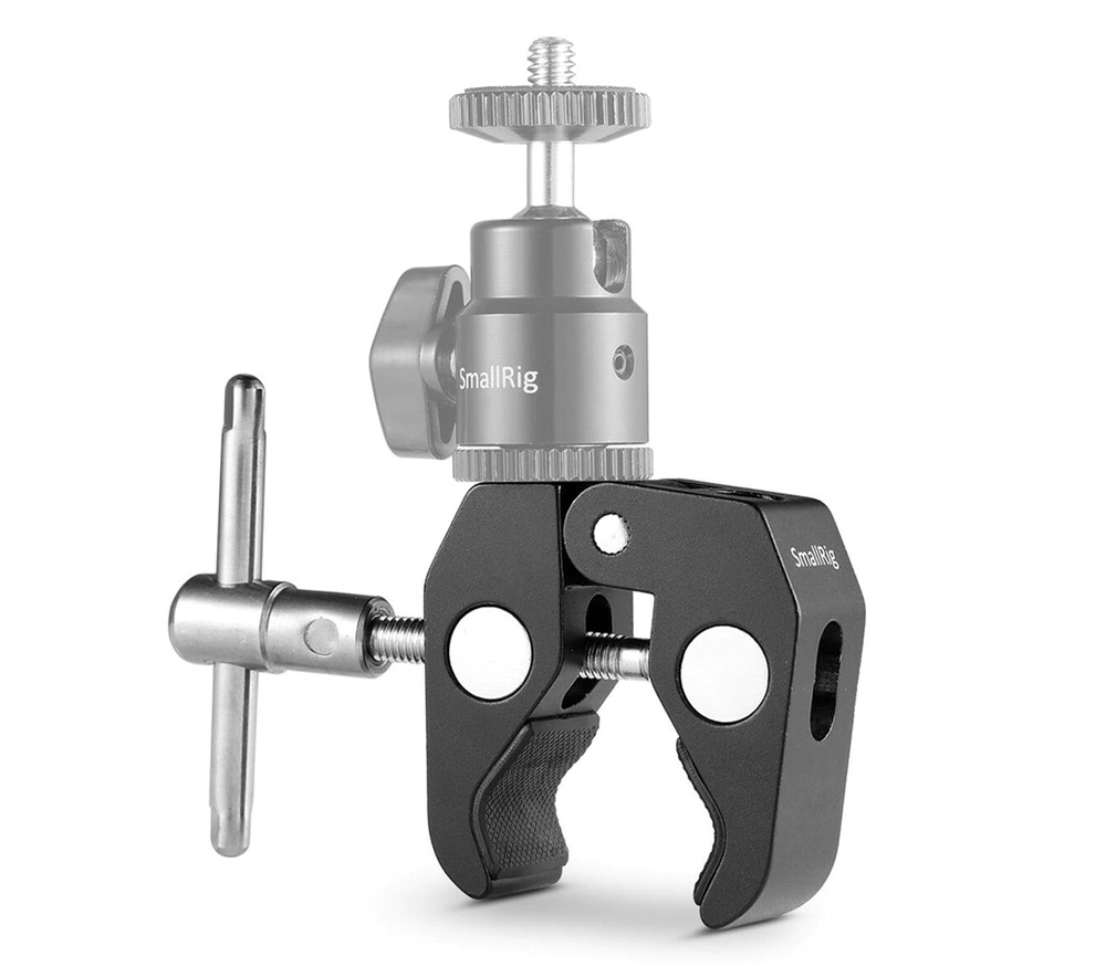 Зажим SmallRig 735 Super Clamp с гнездами 1/4" и 3/8"