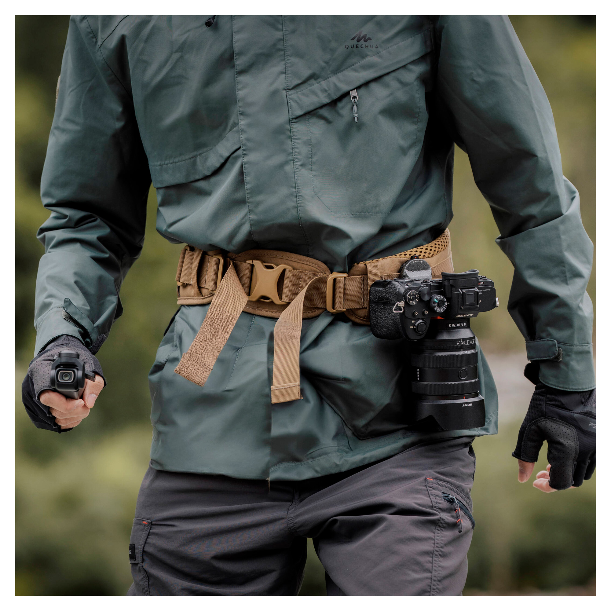 Поясной ремень PGYTECH OneMo Photography Waist Belt разгрузочный, цвет Coyote Brown