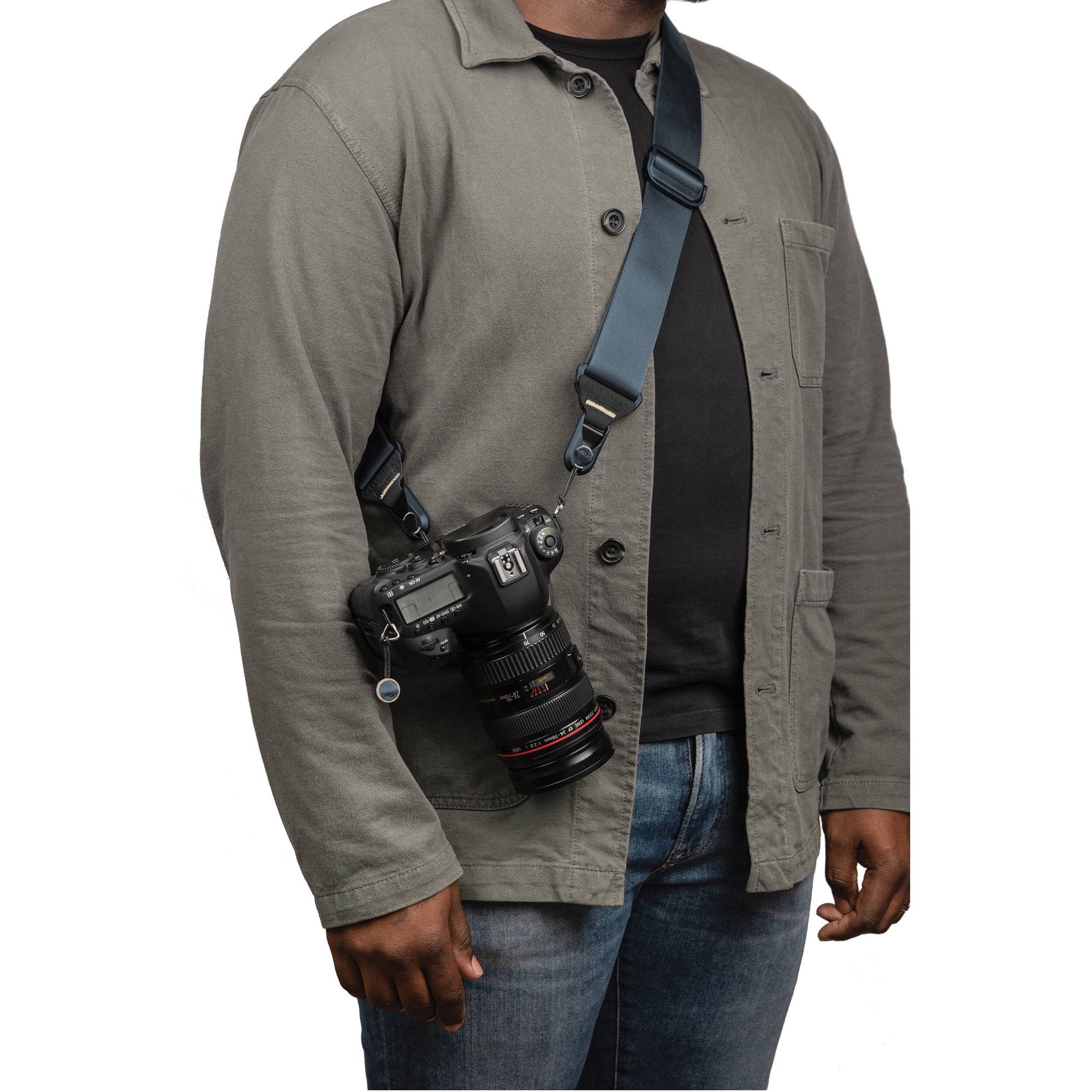 Ремень Peak Design Camera Strap Slide Ocean, синий