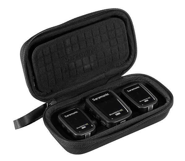 Беспроводная система Saramonic Blink500 ProX Q20, TX+TX+RX, 2.4 ГГц, 3.5 мм TRS / TRRS