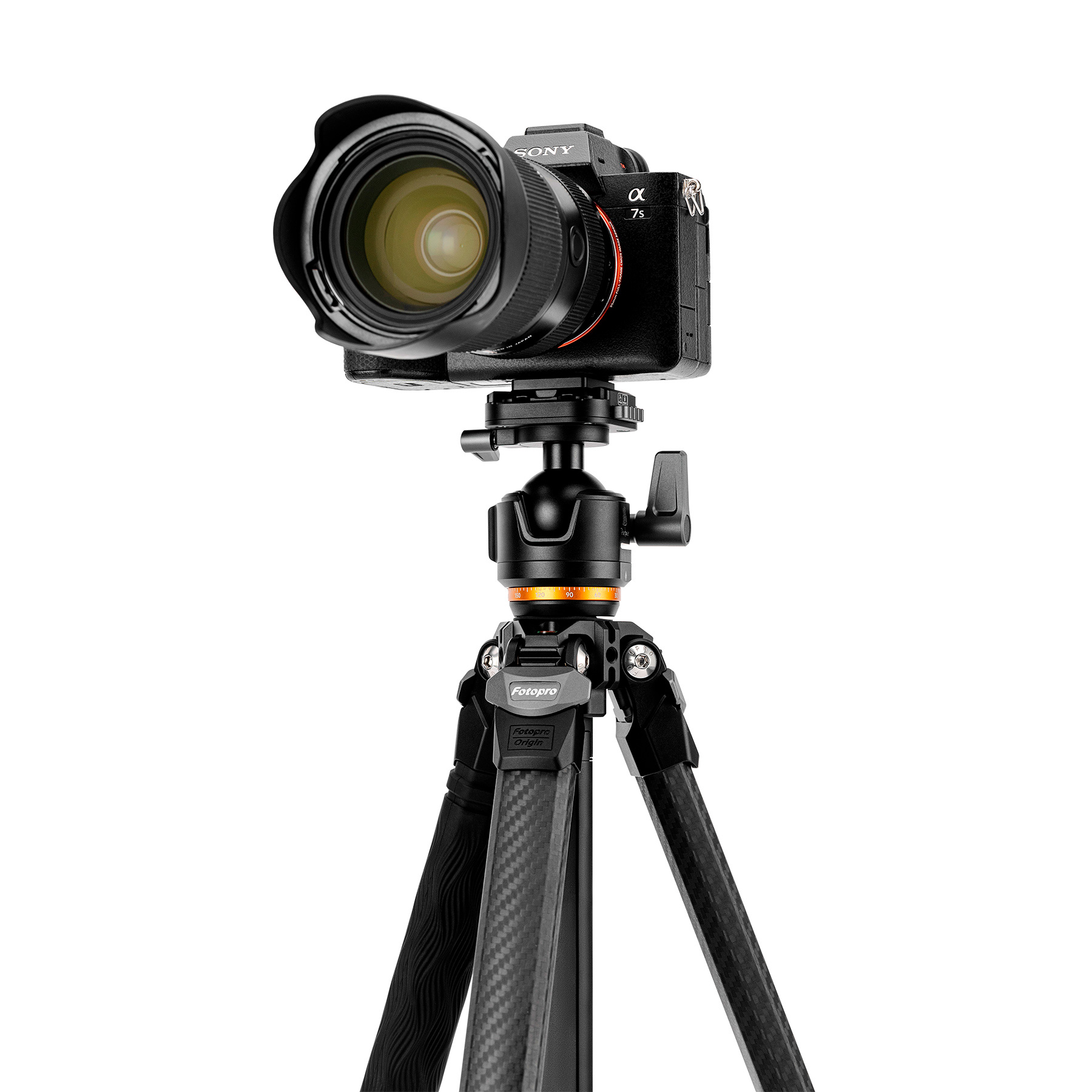 Штатив Fotopro Origin 20th Anniversary Edition с головой O-7H, карбоновый