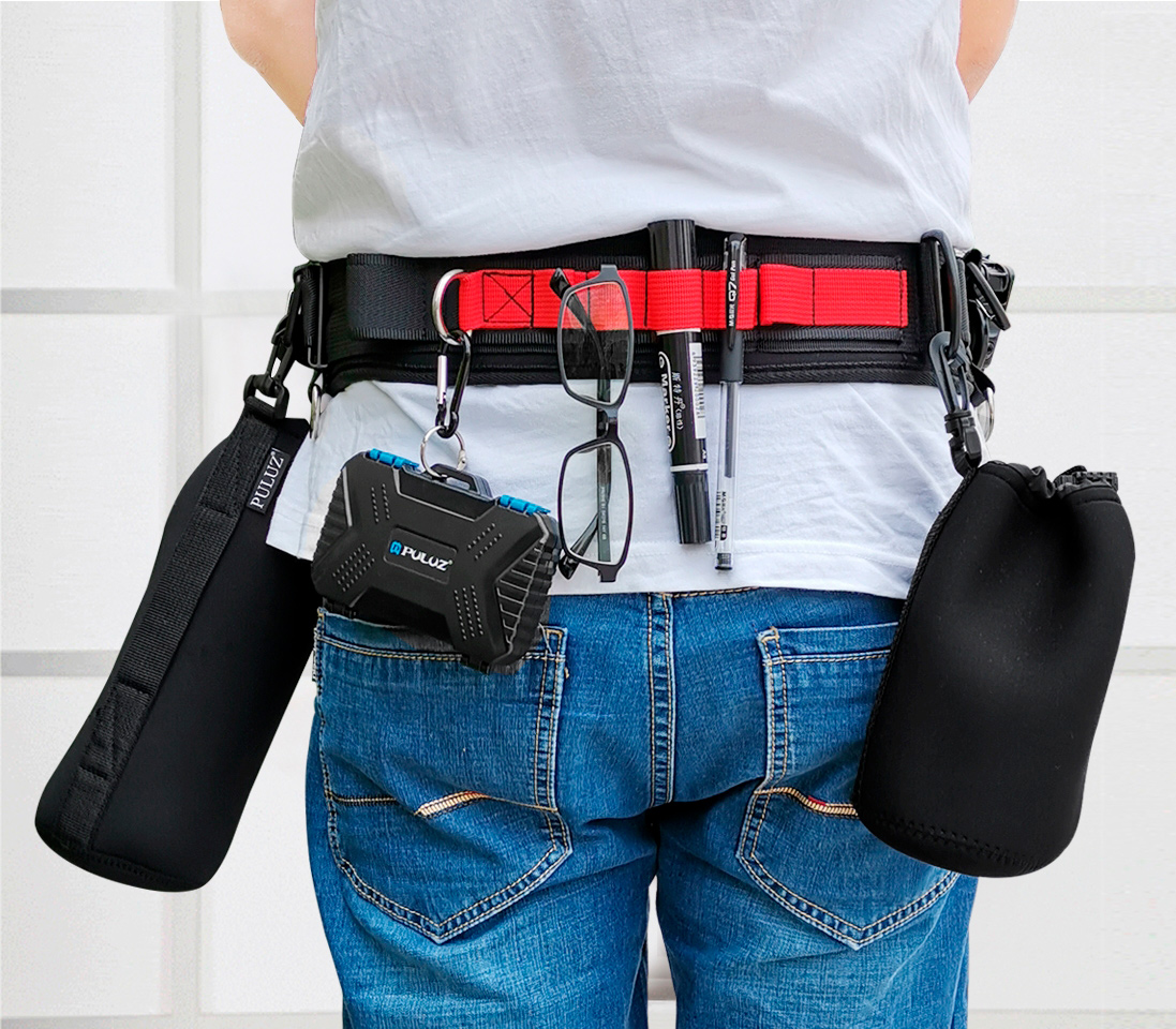 Поясной ремень Puluz PU234 Waistband Strap, черный