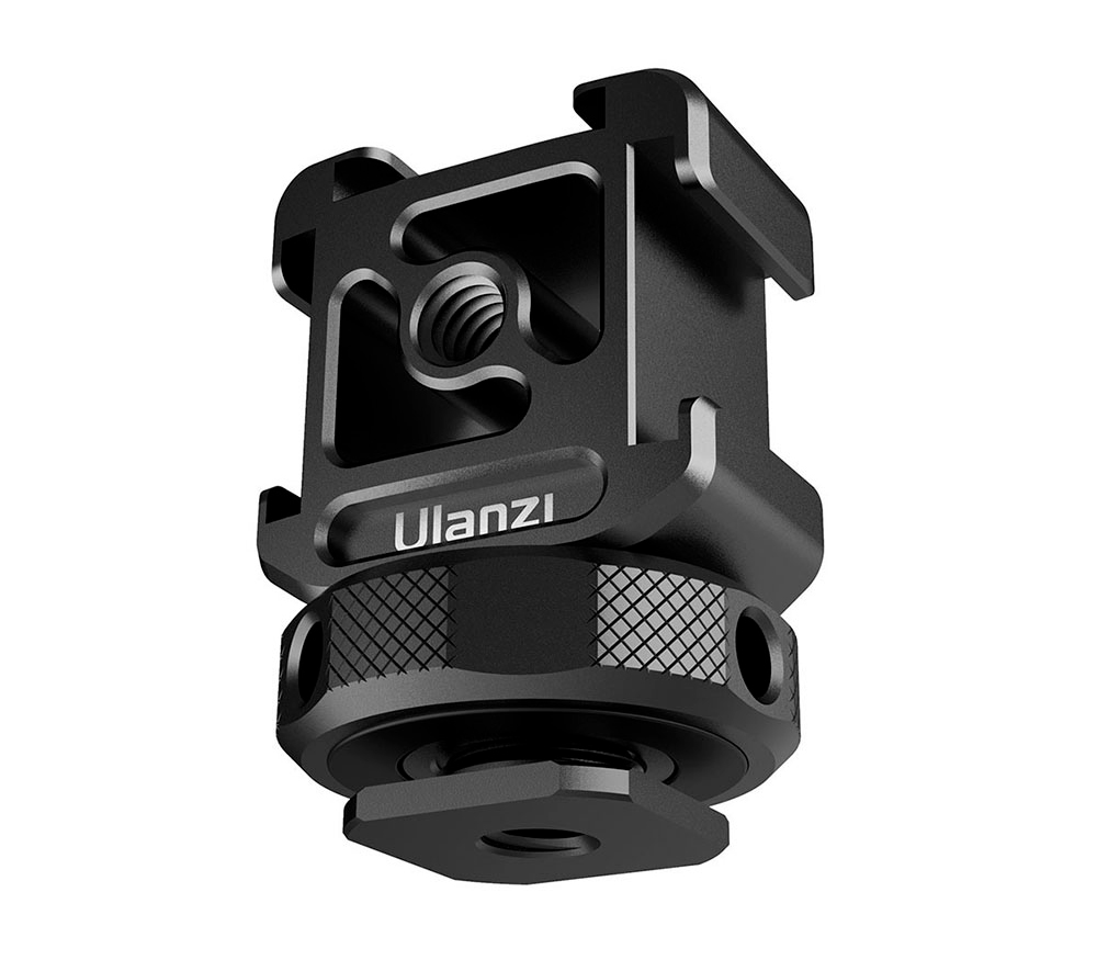 Адаптер Ulanzi РТ-12 Triple Cold Shoe Bracket