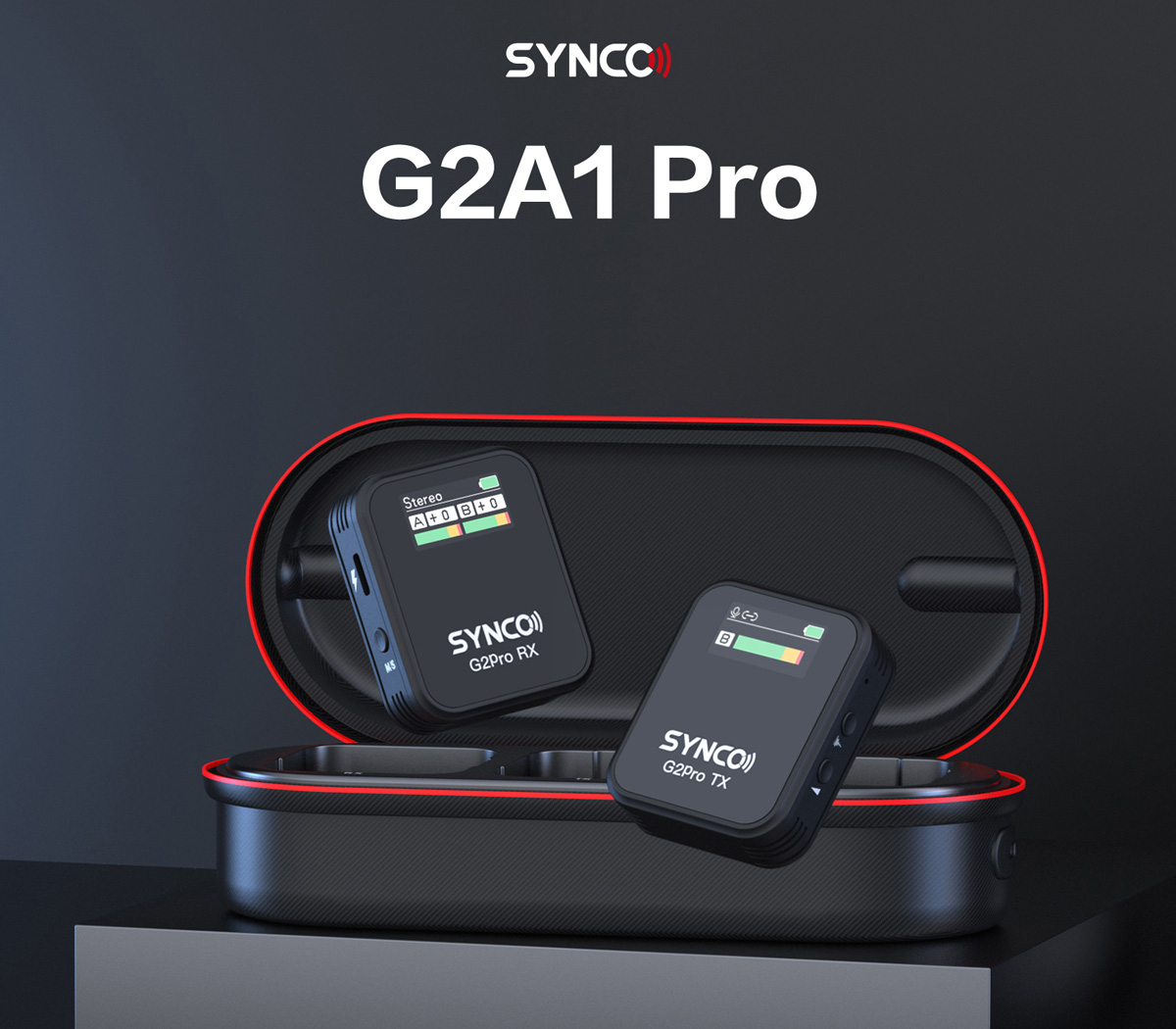 Беспроводная система Synco G2 A1 Pro, TX+RX, 2.4 ГГц, 3.5 TRS / TRRS, USB, USB-C