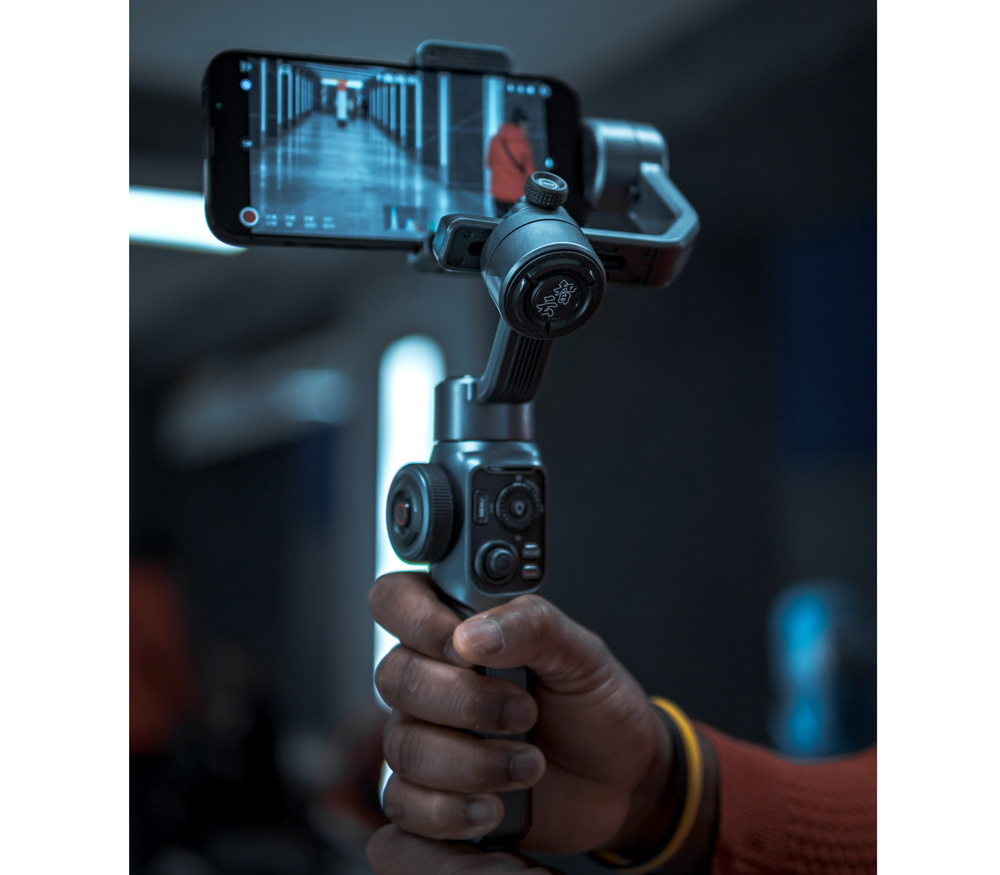 Стабилизатор Zhiyun Smooth 5S Combo Kit для смартфонов, темно-серый