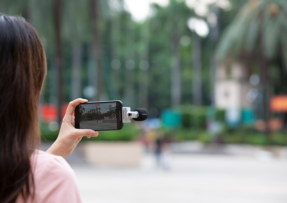 Микрофон Saramonic SmartMic MTV11 Di, стерео, для iPhone