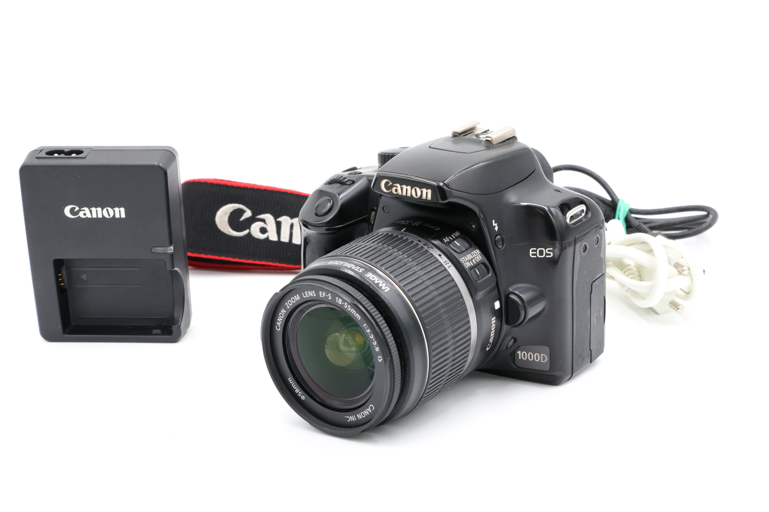 Зеркальный фотоаппарат Canon EOS 1000D Kit 18-55mm IS (состояние 3) (б/у)