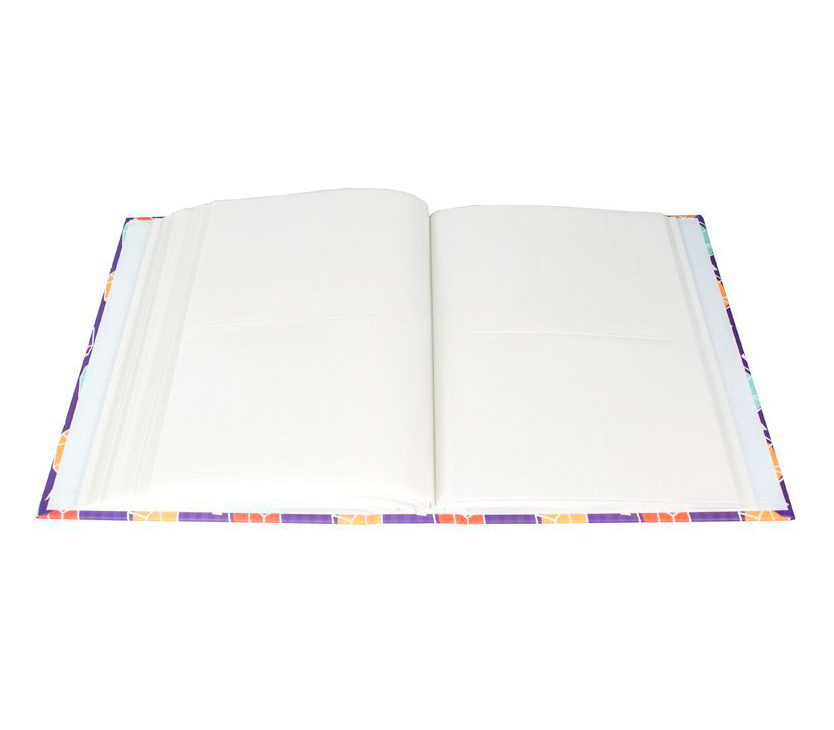 Фотоальбом Мирам 10x15 см 200 фото, алмазы, фиолетовый