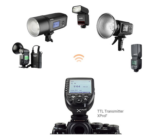 Вспышка Godox Ving V350F TTL для Fujifilm