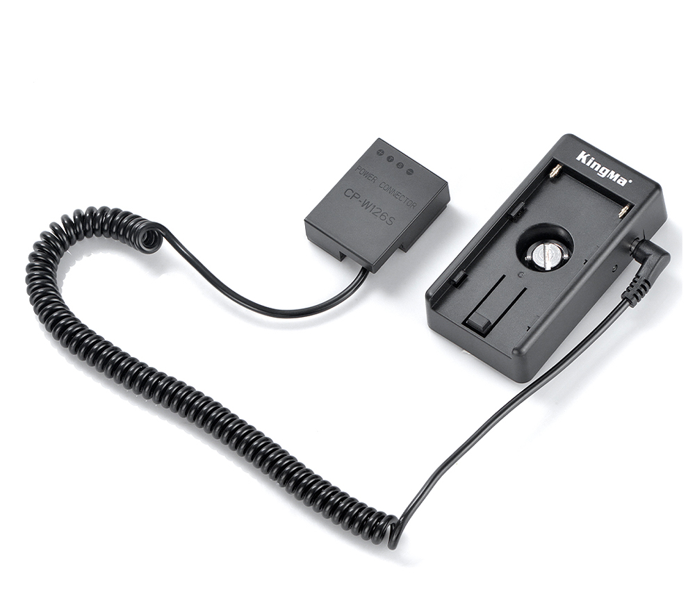 Адаптер питания Kingma DR-W126  + площадка BM-F980D для батарей NP-F