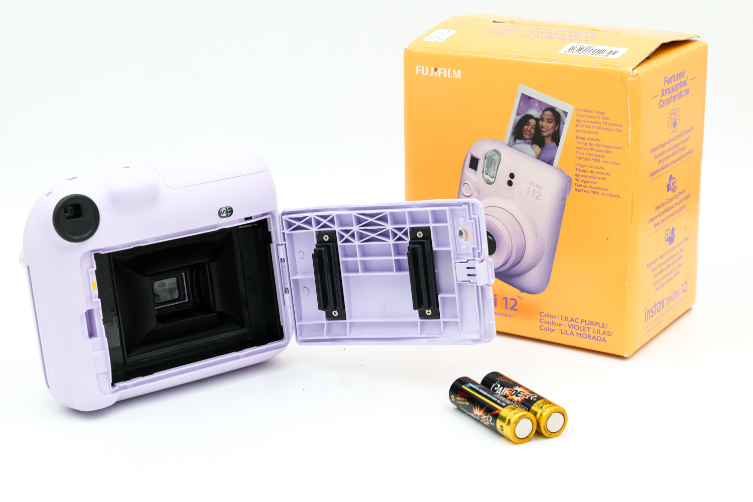 Фотоаппарат моментальной печати Fujifilm Instax MINI 12 Lilac Purple (состояние 5) (б/у)