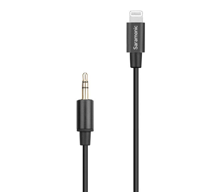 Микрофон Saramonic LavMicro U1A, петличный, 3.5 мм TRS + Lightning (уцененный)