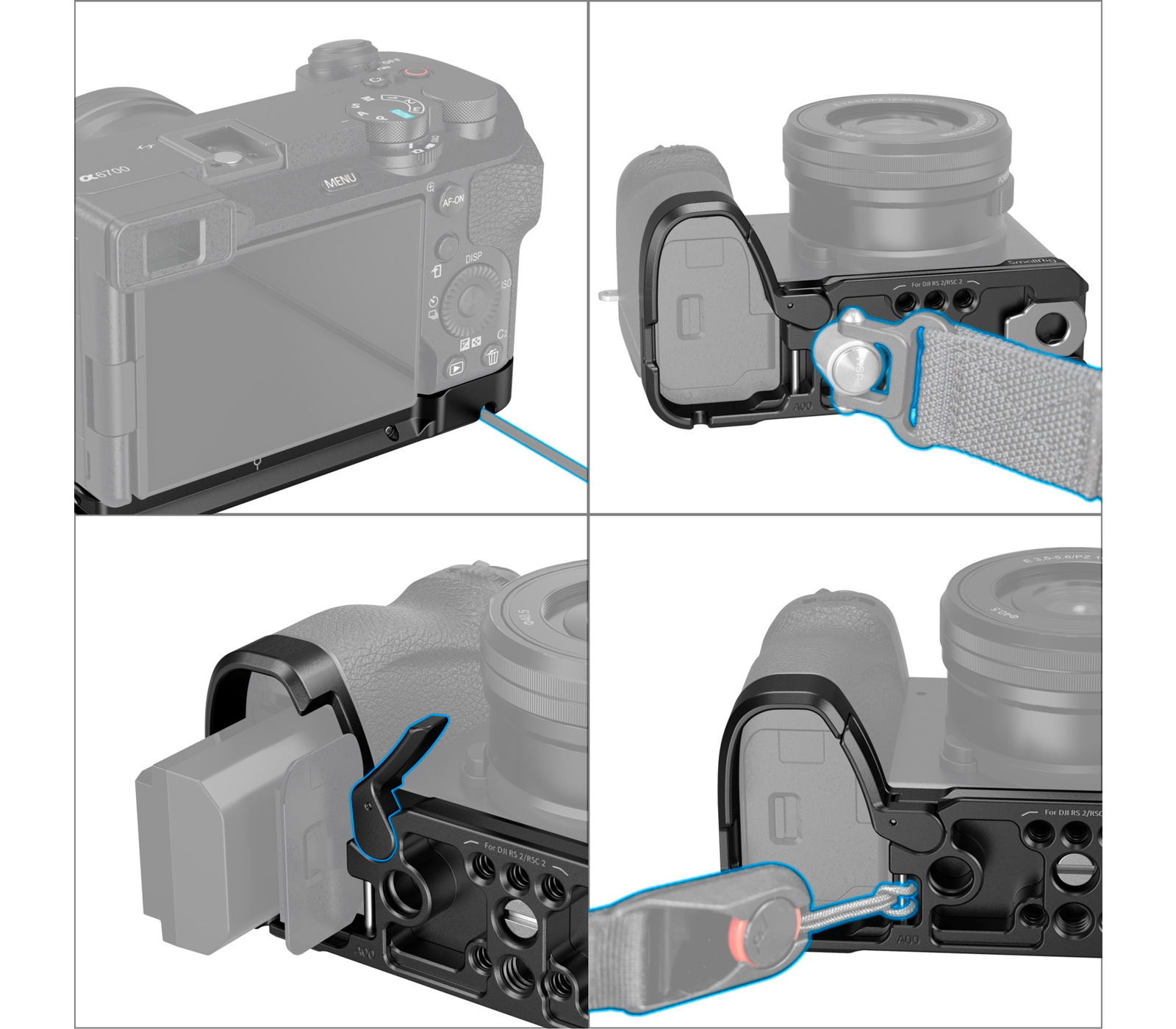 Площадка SmallRig 4338 Baseplate для Sony A6700