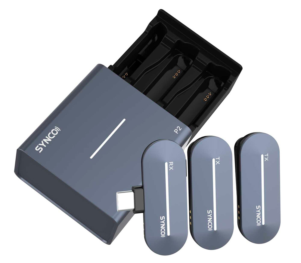Беспроводная система Synco P2SL 2.4 ГГц, TX+TX+RX, футляр, разъем Lightning (уцененный)