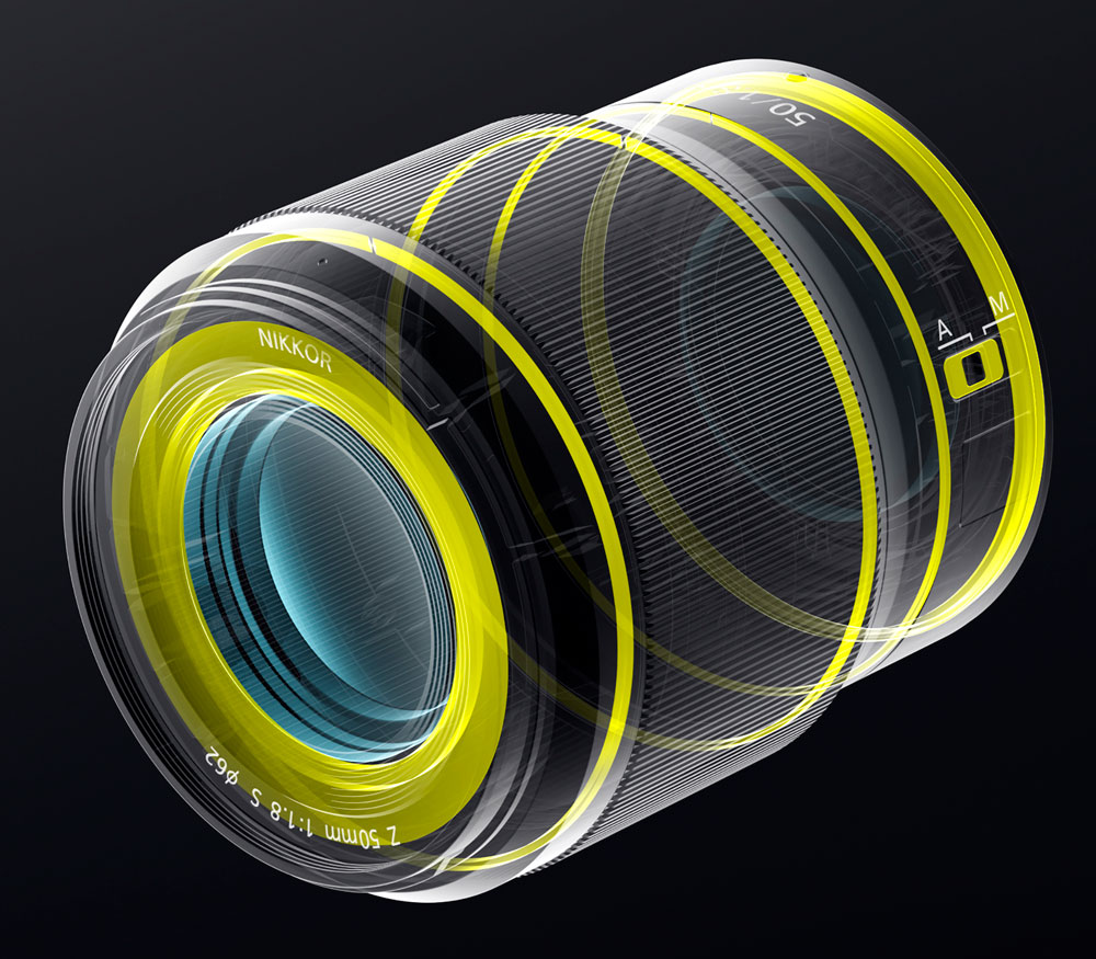 Объектив Nikon Nikkor Z 50mm f/1.8 S