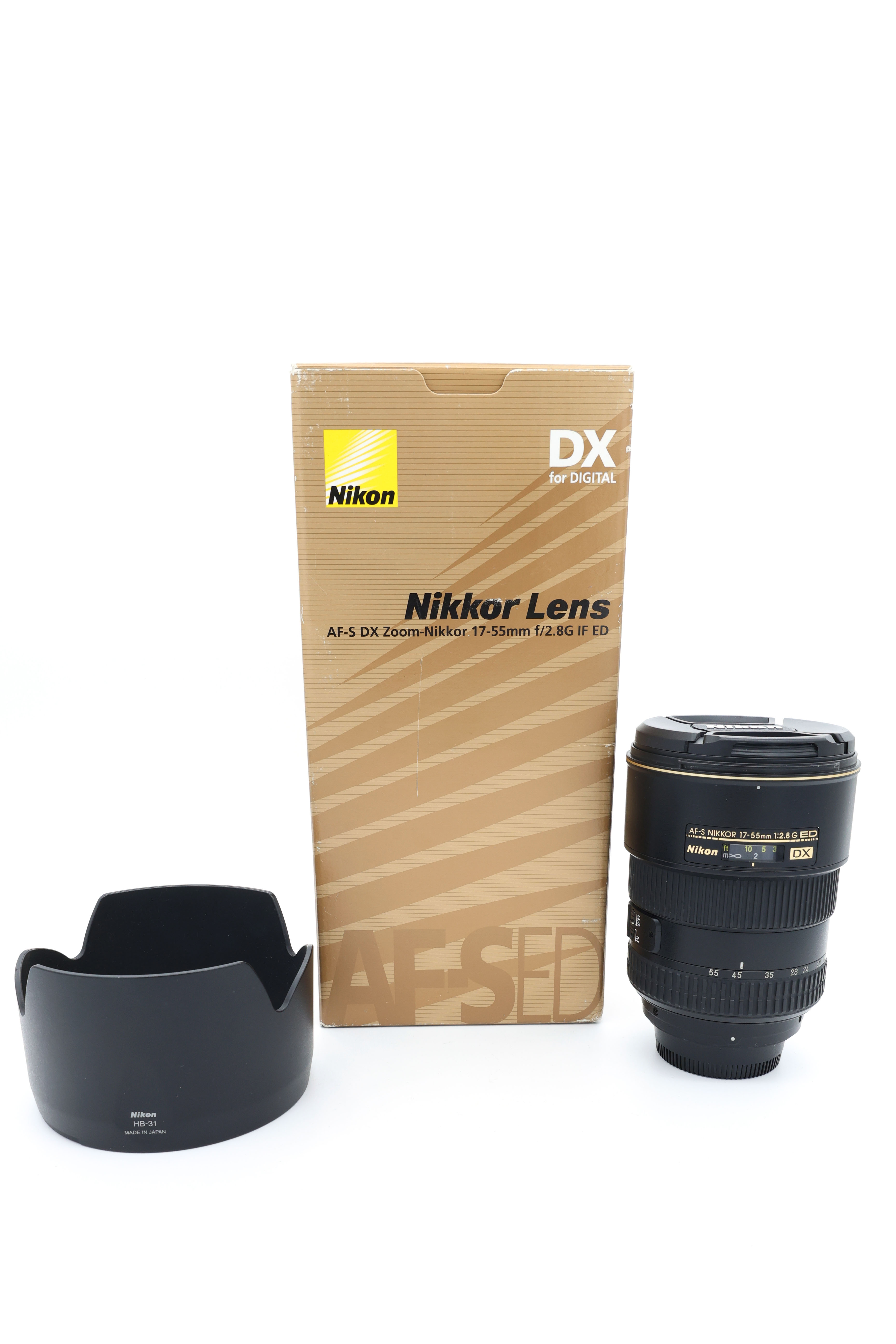 Объектив Nikon AF-S 17-55mm f/2.8G ED-IF DX (состояние 4) (б/у)