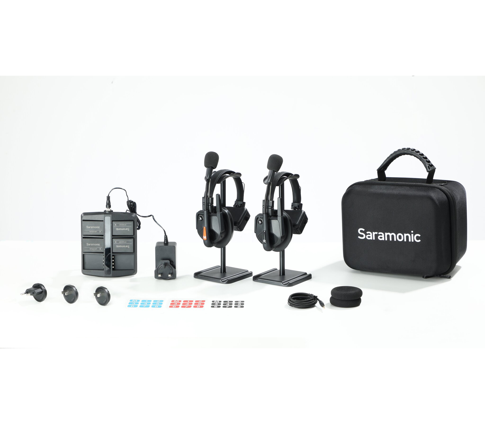 Беспроводной интерком Saramonic WiTalk9 WT2S, 1,9 ГГц, 2 гарнитуры