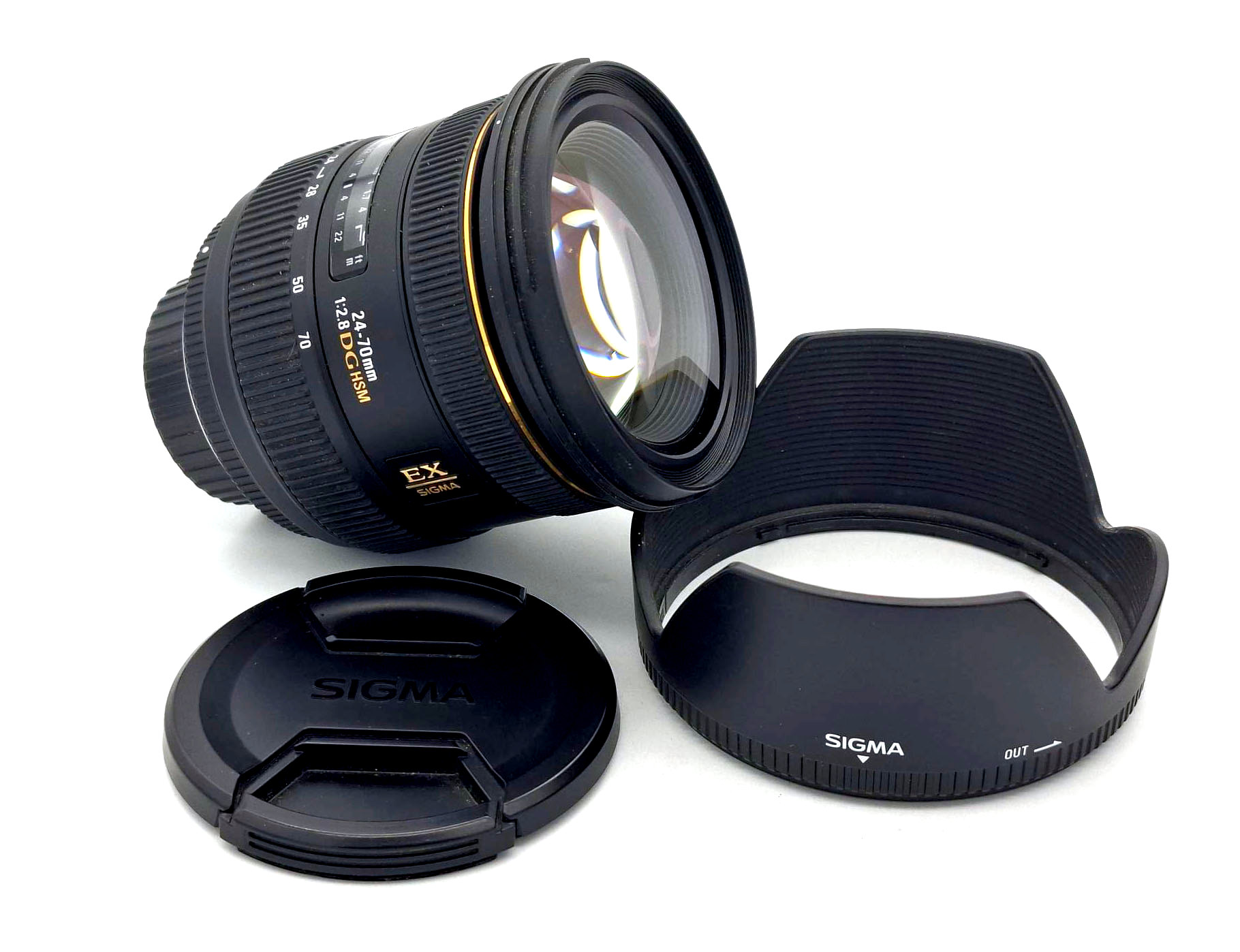 Объектив Sigma AF 24-70mm f/2.8 EX DG HSM Nikon F (состояние 4) (б/у)