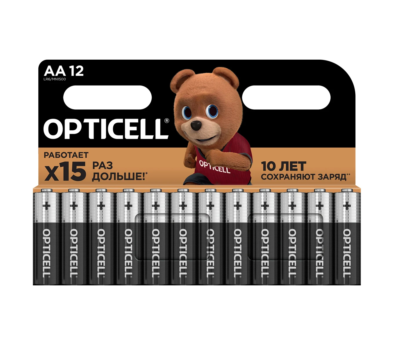 Батарейки Opticell AA Basic, 12 шт.
