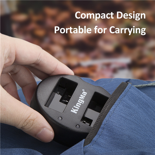 Зарядное устройство Kingma BM015-LPE12, USB, для 2х Canon LP-E12
