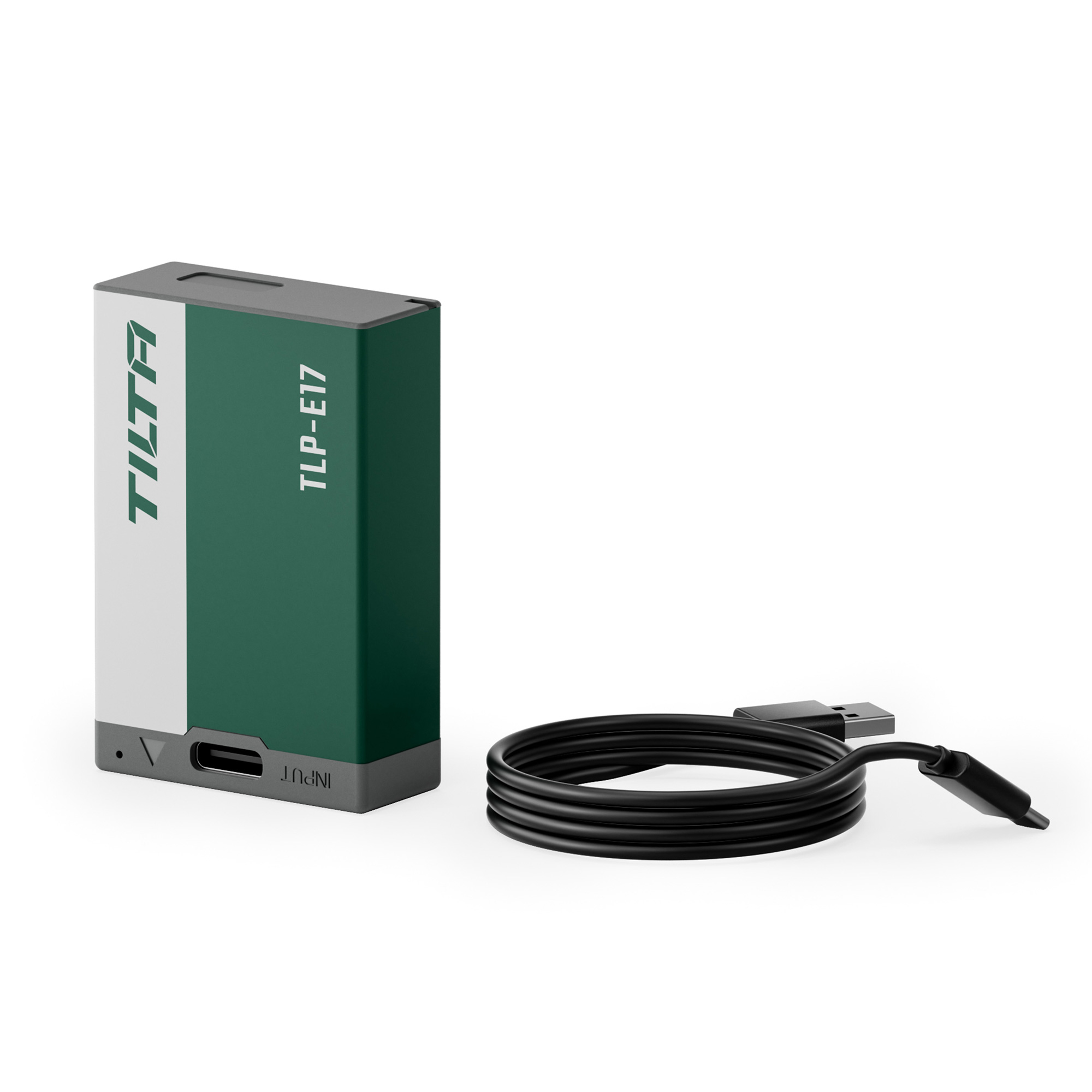 Аккумулятор Tilta LP-E17 Forest Green, 950 мАч, USB-C, декодированный чип