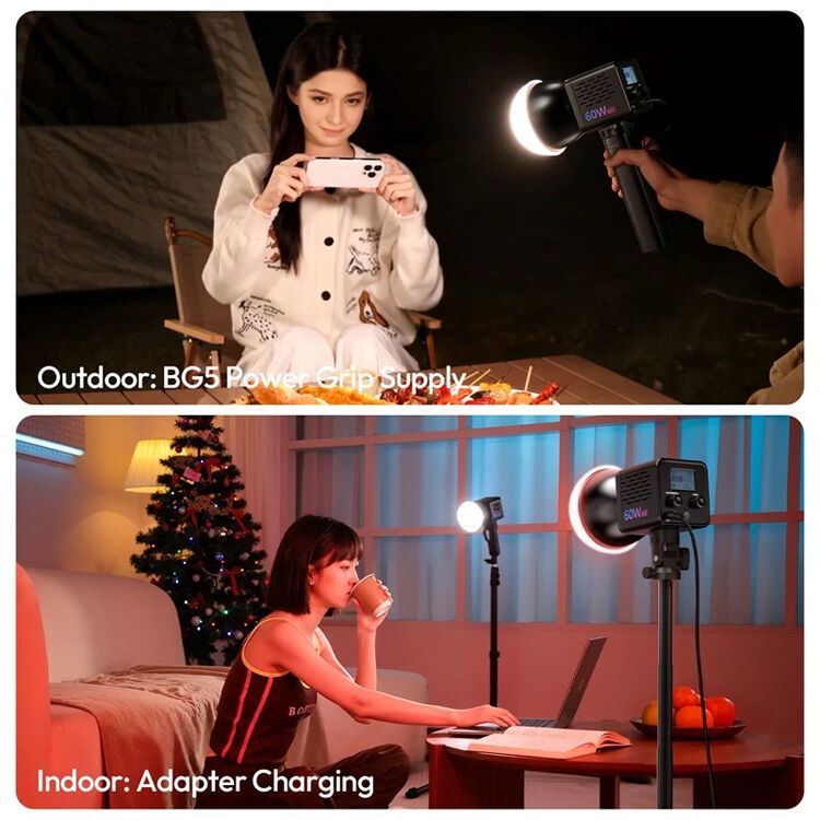 Осветитель Ulanzi C60RGB Video Light, светодиодный, 60 Вт, RGB, Mini Bowens
