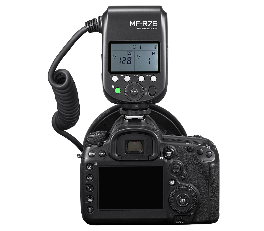 Кольцевая вспышка Godox MF-R76, универсальная