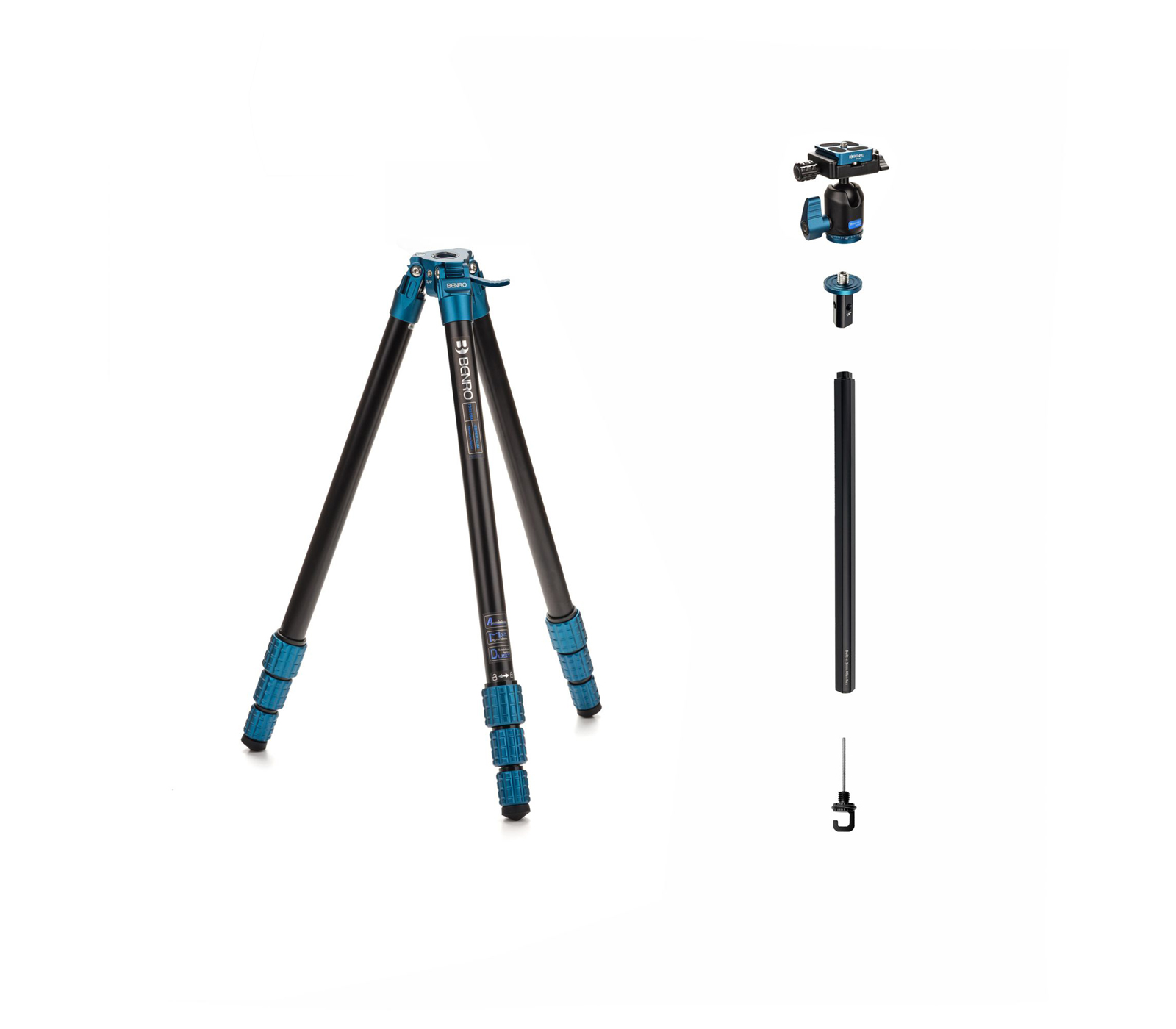 Штатив Benro TSSL08AN00P Super Slim с шаровой головой, цанговые замки