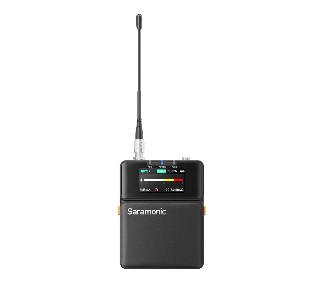 Беспроводная система Saramonic K9, TX+TX+RX, 3.5 мм TRS, УВЧ, 550-960 МГц, 2 канала, кейс