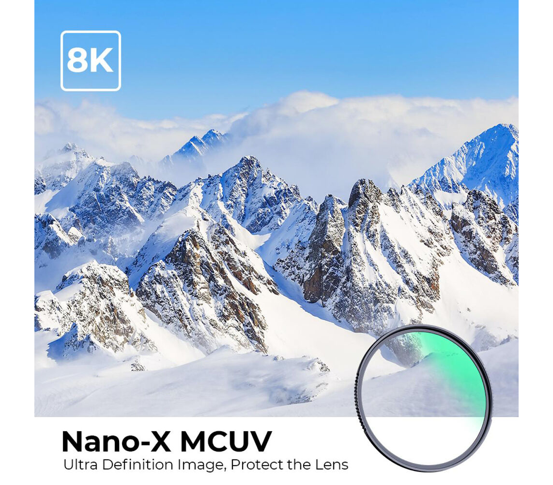 Светофильтр K&F Concept Nano-X B270 MCUV, Green Coated, 52 мм