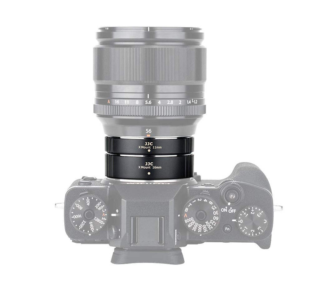 Набор удлинительных колец JJC AET-FXS, 11/16 мм для Fujifilm X Mount