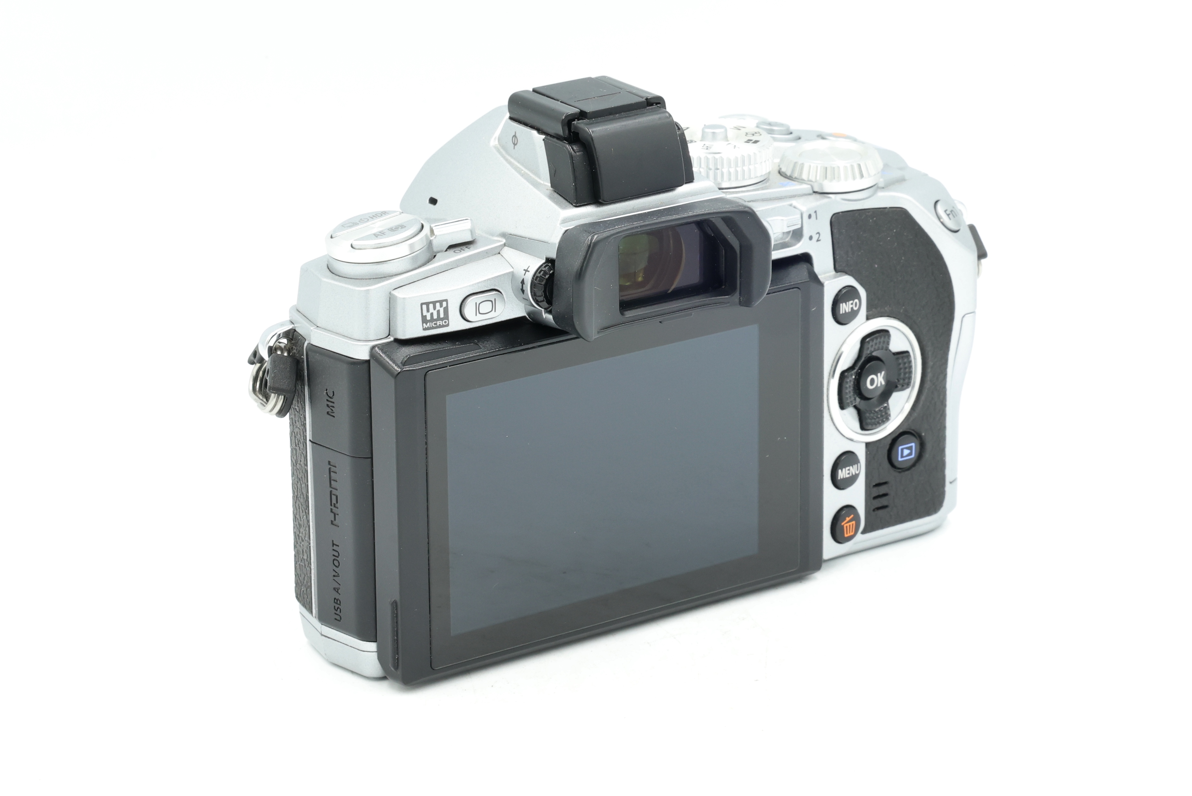 Беззеркальный фотоаппарат Olympus OM-D E-M1 Body Silver (состояние 5-) (б/у)