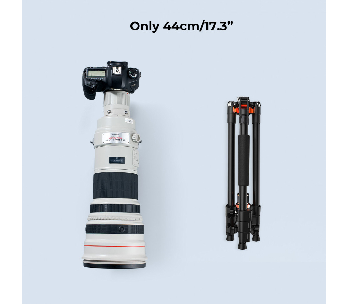 Штатив K&F Concept K254A3 с шаровой головой BH-28L