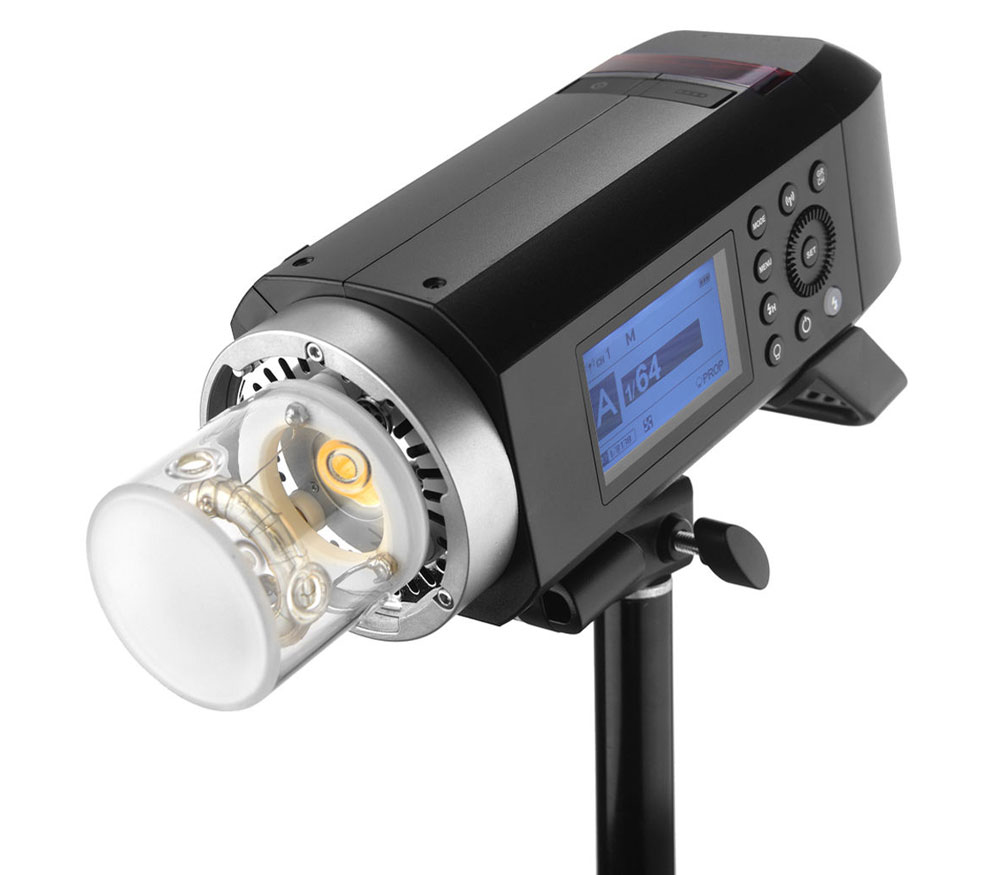 Вспышка Godox Witstro AD400Pro, 400 Дж (TTL, HSS, аккумулятор)