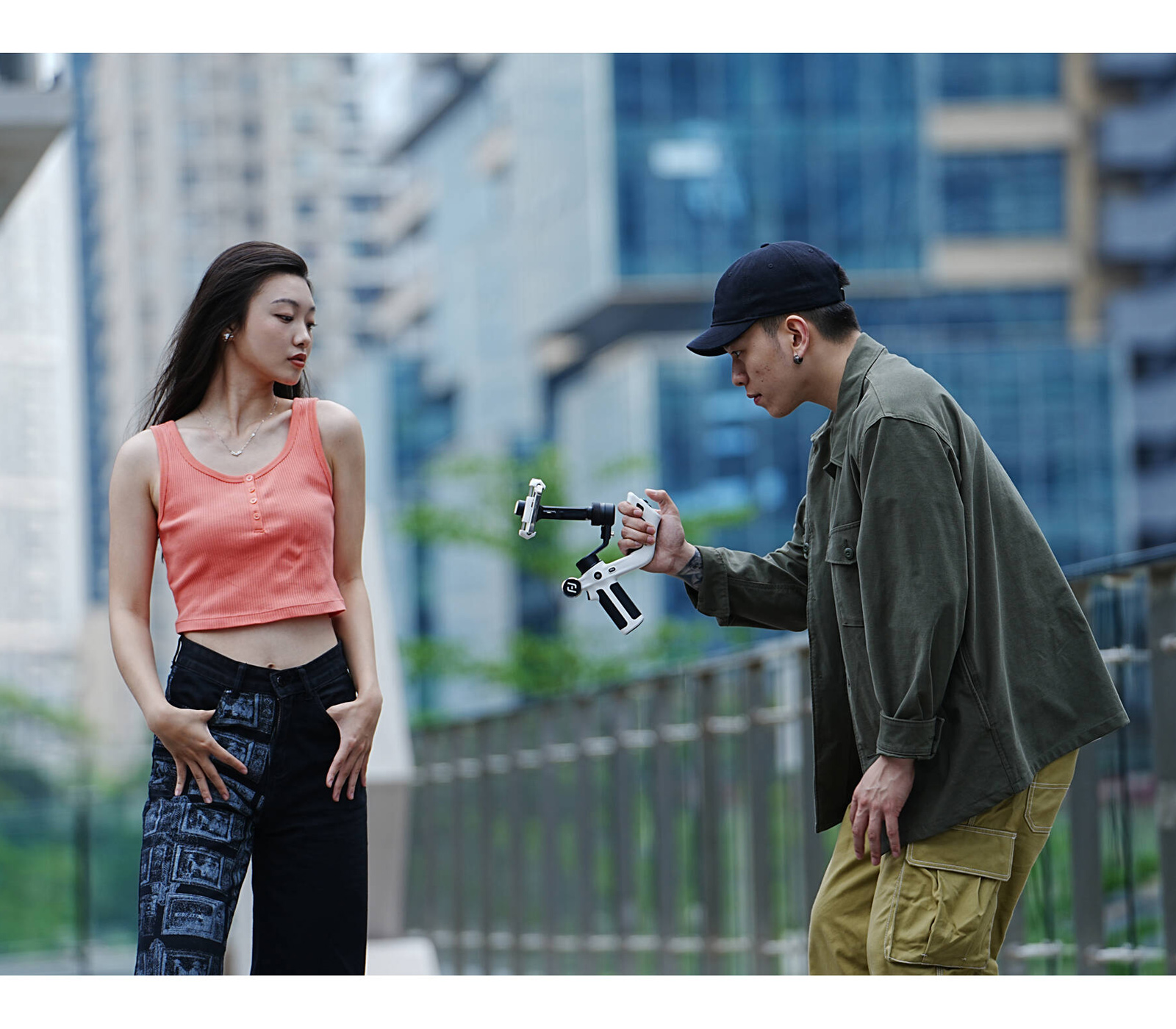 Стабилизатор FeiyuTech Scorp Mini P Kit, трехосевой, для смартфонов, белый