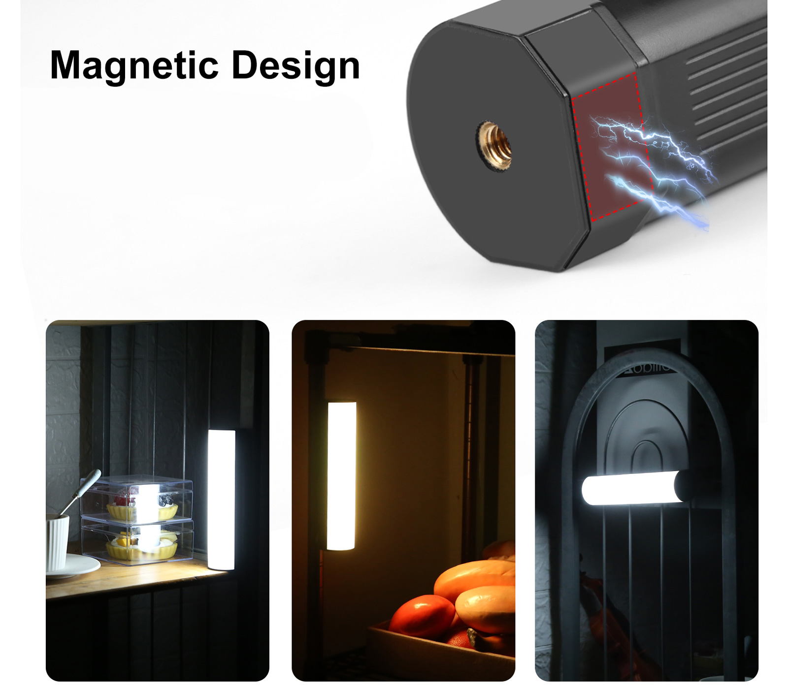 Осветитель Puluz PU4138, RGB, 2500-9000К, 6 Вт, длина 17 см