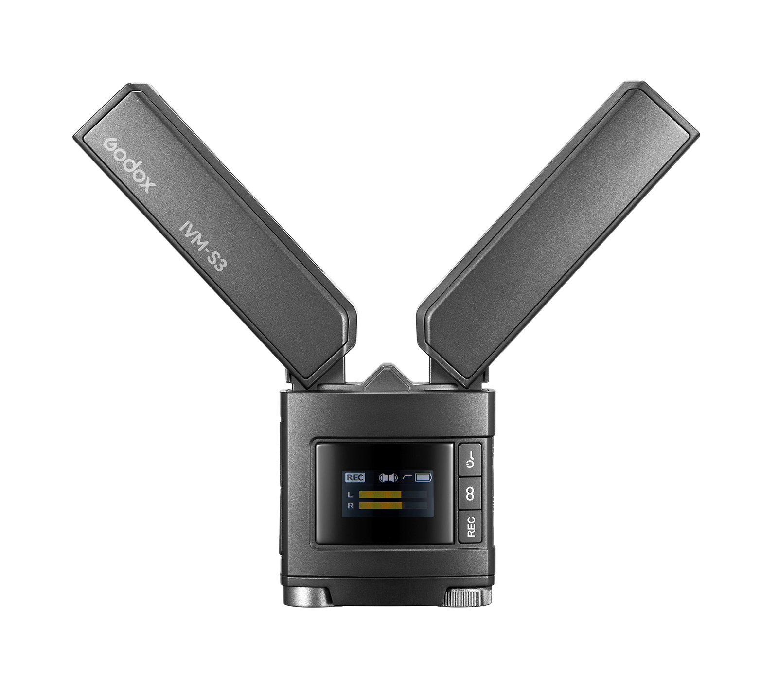 Микрофон Godox IVM-S3, стерео, 3.5 мм TRS / TRRS