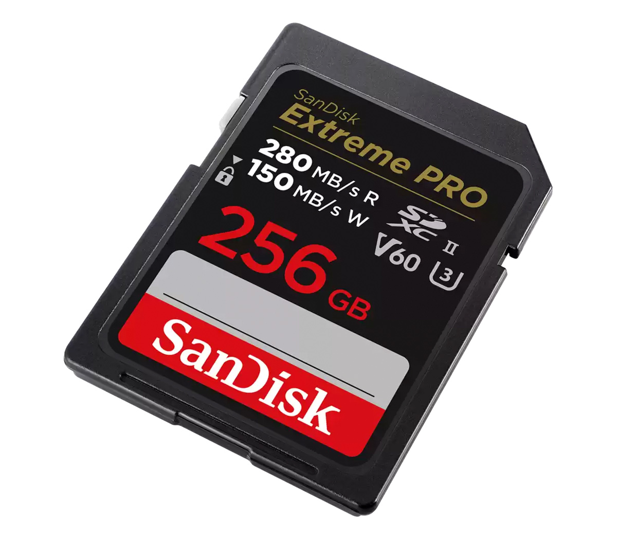 Карта памяти SanDisk SDXC 256GB Extreme PRO UHS-II V60 280/150MB/s