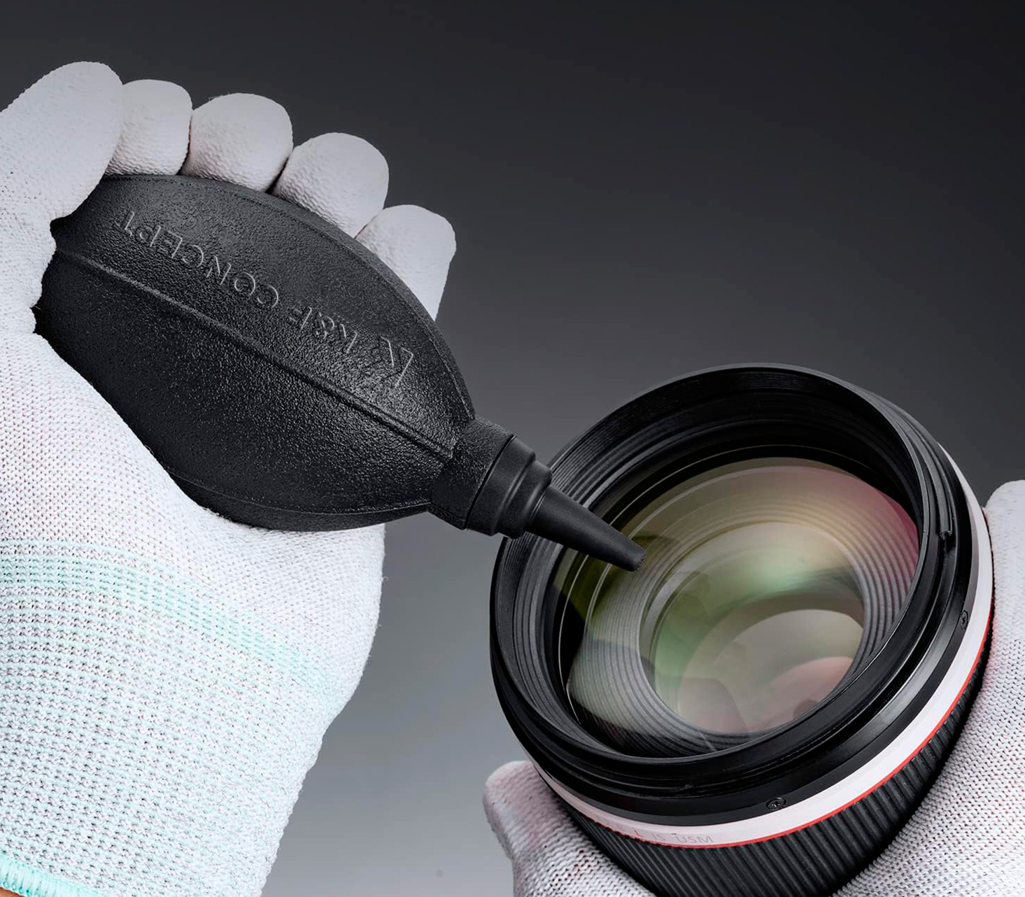 Комплект K&F Concept 2011: карандаш, 2 шваброчки для FF матрицы, груша, 2 салфетки