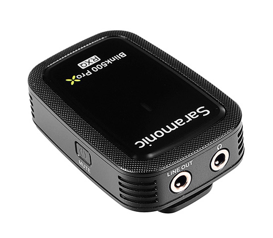 Беспроводная система Saramonic Blink500 ProX Q20, TX+TX+RX, 2.4 ГГц, 3.5 мм TRS / TRRS