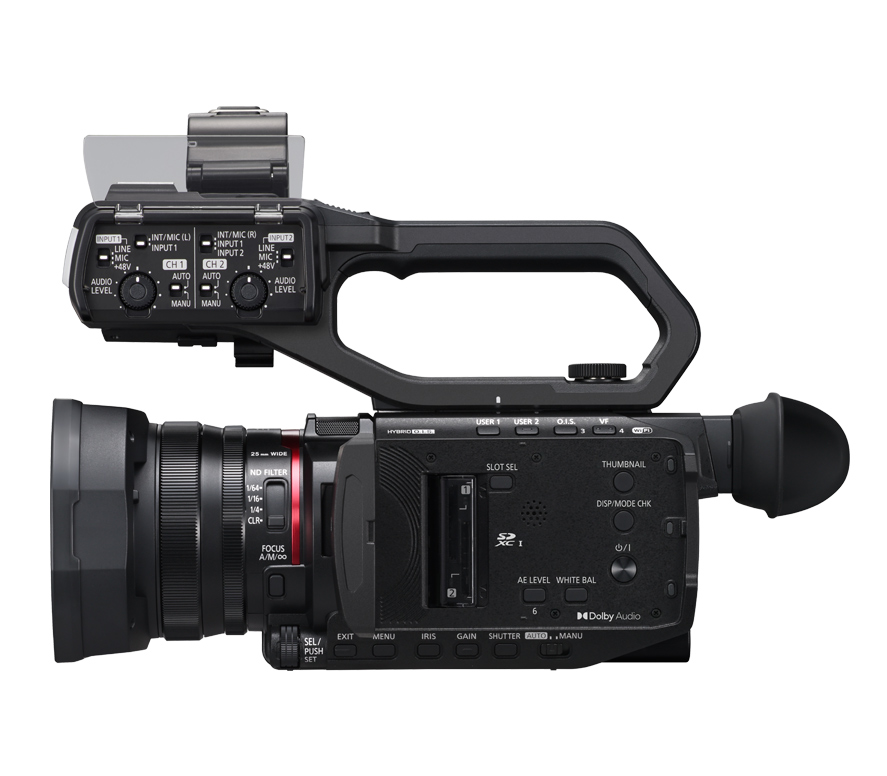 Видеокамера Panasonic AG-CX20, английское меню