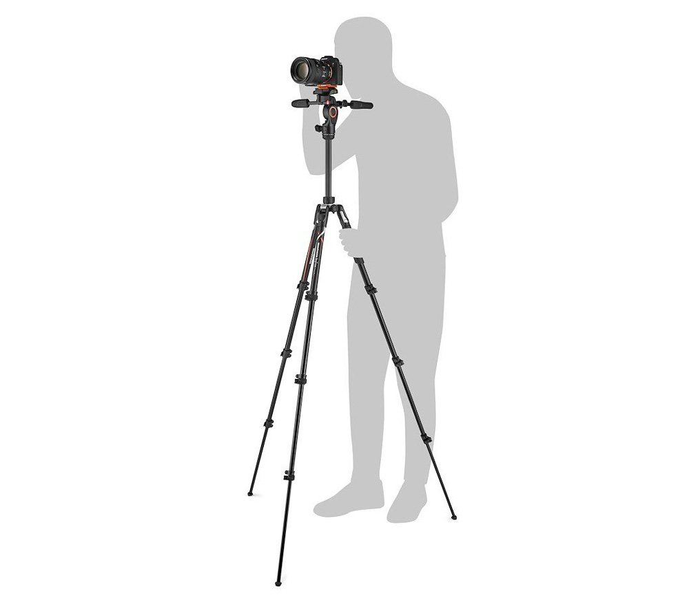 Штатив Manfrotto Befree 3-Way Live Advanced, площадка для Sony