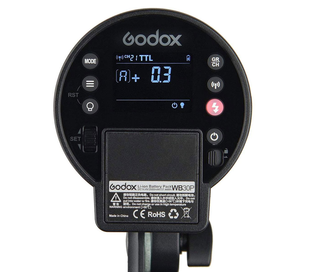 Вспышка Godox Witstro AD300Pro, 300 Дж (TTL, HSS, аккумулятор)