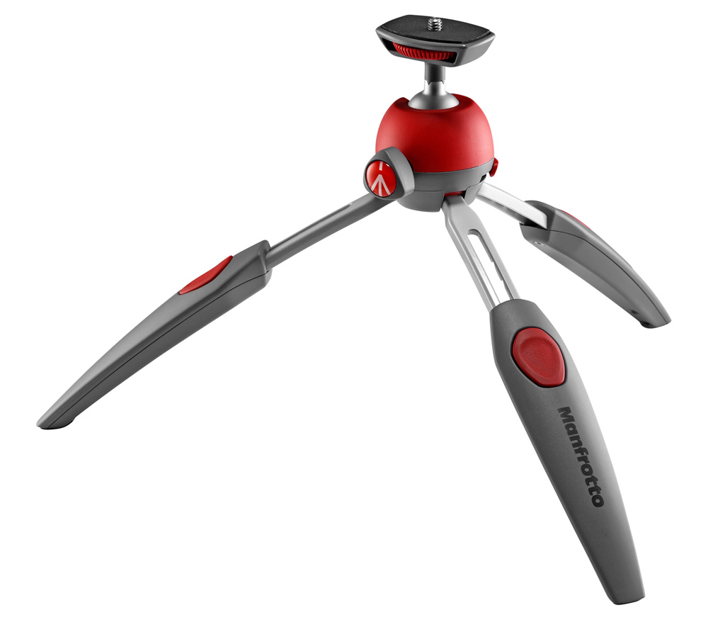 Штатив Manfrotto Pixi Evo настольный, красный